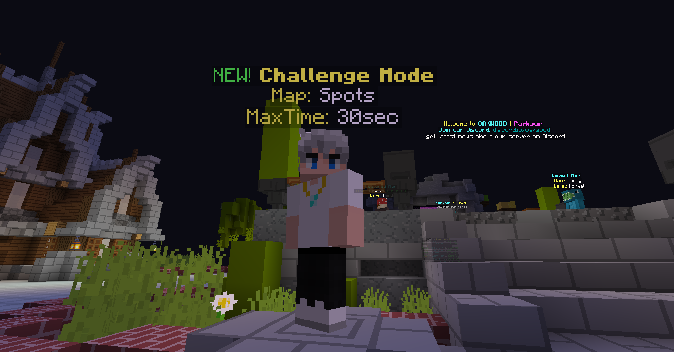 Parkour Server Challenge Mode NPC